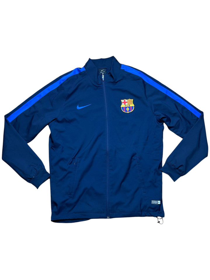 Nike FC Barcelona Track Jacket – Navy/Blue – Vintage