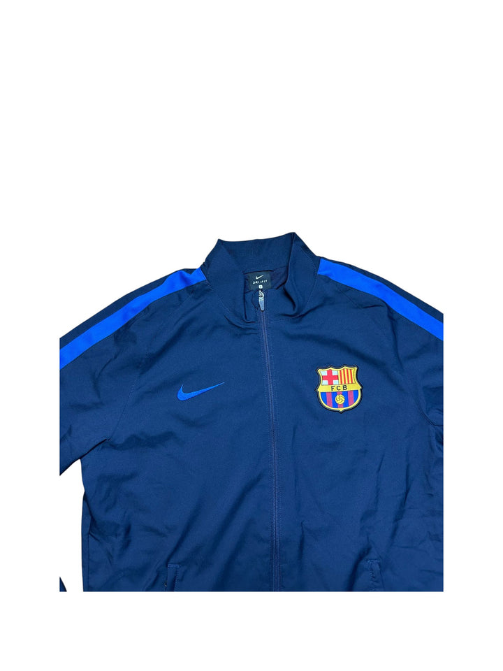 Nike FC Barcelona Track Jacket – Navy/Blue – Vintage