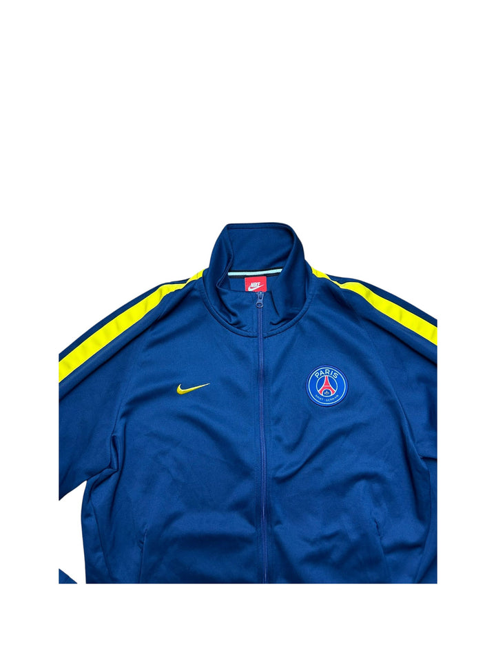 Nike PSG Track Jacket – Navy/Yellow – Vintage